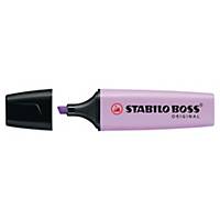 Surligneur Stabilo Boss Original 70/155 Pastel, trait 2-5 mm, mauve