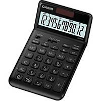 Casio Tischrechner JW-200SC, 12stellig, Solar-/Batteriebetrieb, schwarz