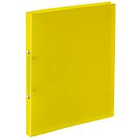 Couverture à anneaux Kolma Easy Soft 02804 A4, 2 anneaux, jaune/transparent