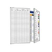 Custom Printed Magnetic Landscape Whiteboard 1 Double Sided Wing 900mm X 600mm