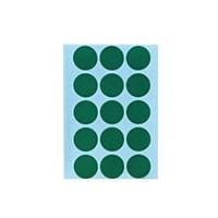 CIRCLE Paper Sticker 20mm Green Pack of 90