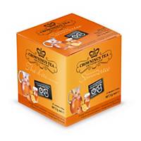 Summer Tea Orange / Peach Crowning s, package of 25 pcs