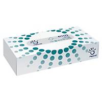 Hygienické vreckovky Disolvetech 411173 v krabičke, biele, 100 ks, 2 vrstvy
