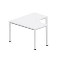 Pracovný stôl v tvare L - ľavý Easy Space,  120 x 120 x 60 x 60cm, svetlý piesok