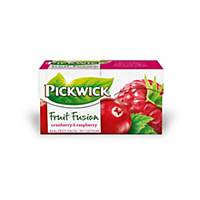 Pickwick Tee, Preiselbeere und Himbeere, 20 Beutel á 2 g