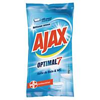 Lingette salle de bain et WC Ajax Optimal 7 - paquet de 50