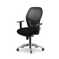 PS10 SYNCRO CHAIR ALU/BLK