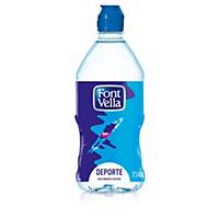 Água Font Vella - 0,75 cl - Pacote de 15 garrafas