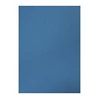 M&A Leathergrain Binding Cover 230g A4 Blue - Pack of 100