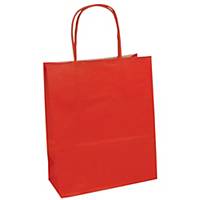 Shopper Clairefontaine, 160x80x210 mm, rosso, confezione da 25 pz.