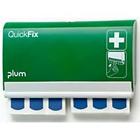 Distributeur de pansements QuickFix, 2x45 pansements détectables, vert/blanc