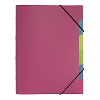 DURABLE MULTIPART FILE 6COMP PP A4 PINK