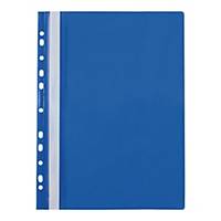 BIURFOL PUNCHED FILE PP A4 BLUE