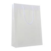 Plastic window bag 180mµ A4 - 260 x 360 x 100mm - white - pack of 200 pieces