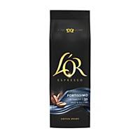 L OR Espresso Fortissimo Coffee Beans, 500g