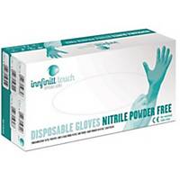 Innfinitt Touch Disposable Nitrile Gloves M, 100 Pieces