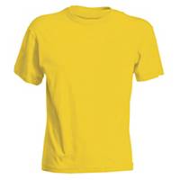T-shirt giallo tg M