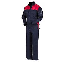 PRIHA 4019 WELDING COVERALL BLACK/RED 54