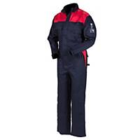 PRIHA 4019 WELDING COVERALL BLACK/RED 56