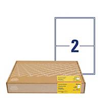 Etykiety wysyłkowe na kartony Avery Zweckform, 300 ark./op. białe 199,6x143,5mm*