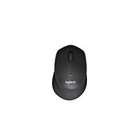 Logitech M331 W/Less Silent Mouse Black