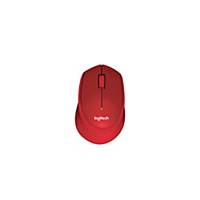 LOGITECH M331 SILENT PLUS RED WIRELESS MOUSE