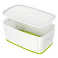 Leitz Mybox Small 5 Litre With Lid, Storage Box - Green