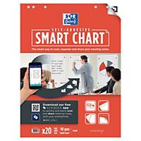 Blok do flipchartów OXFORD Smart Chart, gładki, 3 sztuki, 60 x 80 cm*