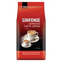 Sinfonie Espresso Café Crema, Kaffeebohnen, 1kg