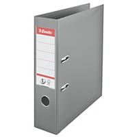 Esselte lever arch file PP spine 75 mm grey