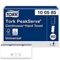 Serviette pliée Tork PeakServe Endlos 100585 H5, 1 pli, pack de 12x410pcs