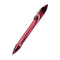 Penna gel a scatto Bic Gel-ocity punta 0,7 mm - Rosso