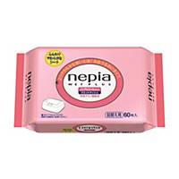 Nepia Wet Plus Refill - Pack of 60 Sheets