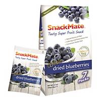 SnackMate Dried Blueberries 15g - Pack of 7