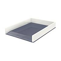 LEITZ WOW DUAL COLOR LETTER TRAY WH