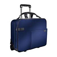 Leitz Complete 15,6“ gurulós bőrönd laptop rekesszel, kék