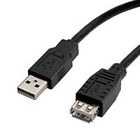 Prolunga USB 2.0 tipo A/A M/F Nilox 1 m