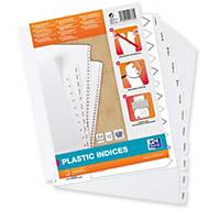 AVERY MONTHLY DIVIDER PVC A4+ WH