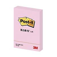 3M 포스트잇 노트 656 51×76 러블리 핑크