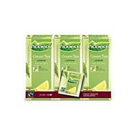Thé vert au citron Pickwick Professional Fairtrade, boîte de 75 sachets de thé