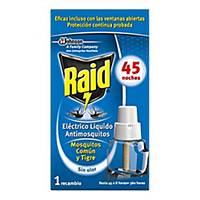 Recambio insecticida para difusor eléctrico Raid 45 noches