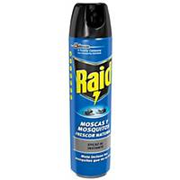 Inseticida em spray Raid moscas e mosquitos - 600 ml