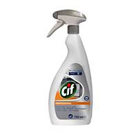 Limpiador para hornos y planchas Cif Profesional en spray - 750 ml