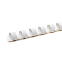 Lyreco  plastic combs 28mm (211-250 pages) white - pack of 50