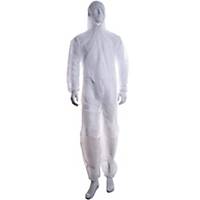 OHP 71400208 COVERALL W/HOOD XL WH