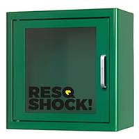Wandschrank für Defibrillator Samaritan Heartsine PAD500P, 38x38x20cm, grün