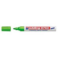 Marcatore extra indelebile a vernice Edding E-8750 punta tonda verde