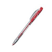 Stabilo 308 Retractable Ballpoint Extra Fine Red Pen