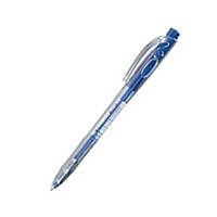 Stabilo 308 Retractable Ballpoint Extra Fine Blue pen