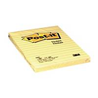 Post-it 660 Yellow Lined Notes 4 inch x 6 inch